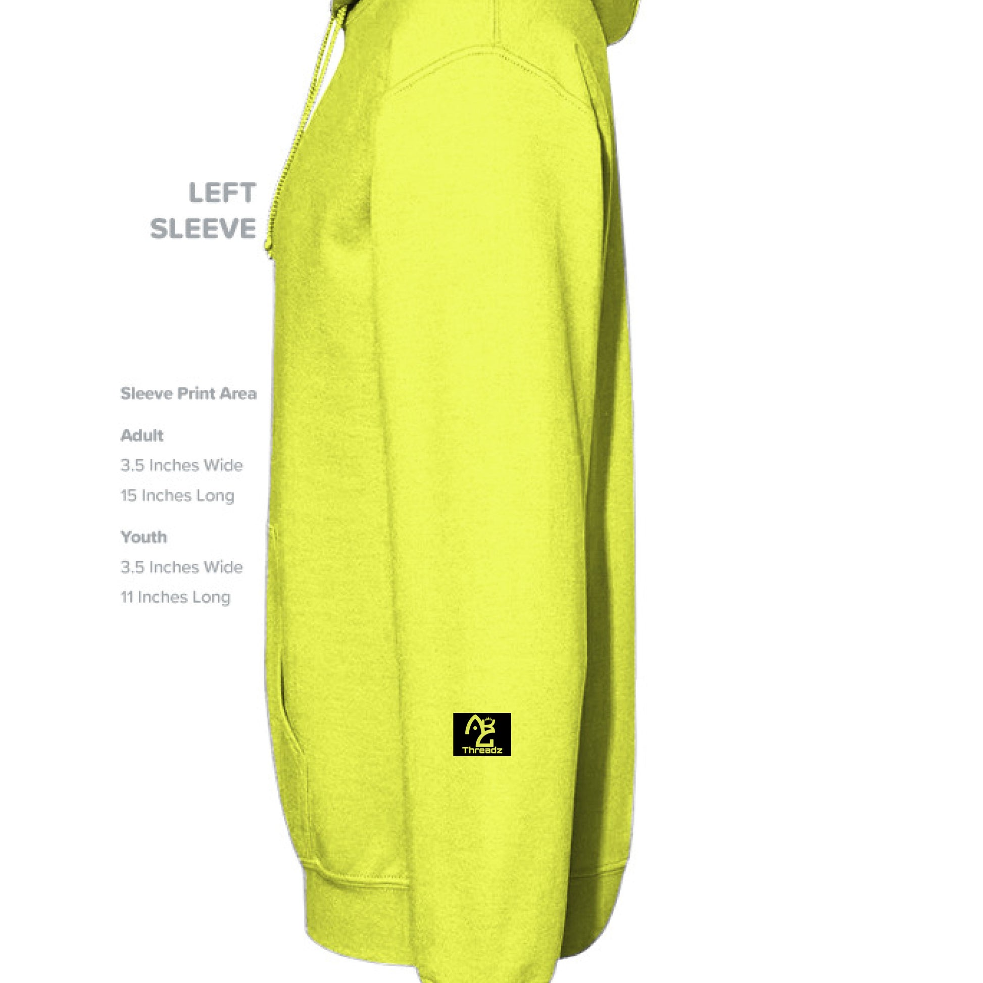 SAFETY GREEN - SLEEVE_LEFT